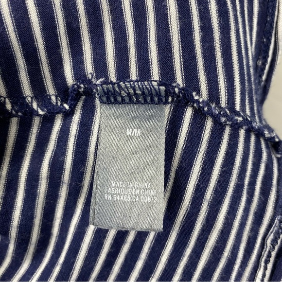 American Eagle aerie Real Soft Navy Blue & White Striped Tank - Picture 6 of 7